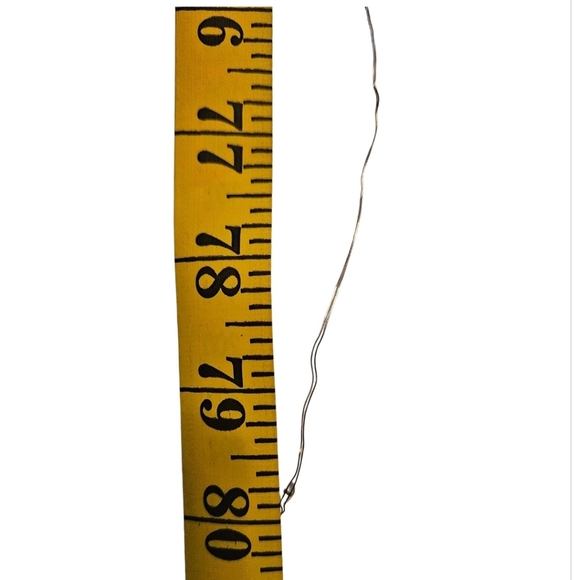 Hand Crafted Holiday Garland Crochet Angel Christmas Ornamets handmade lights up - Picture 16 of 17